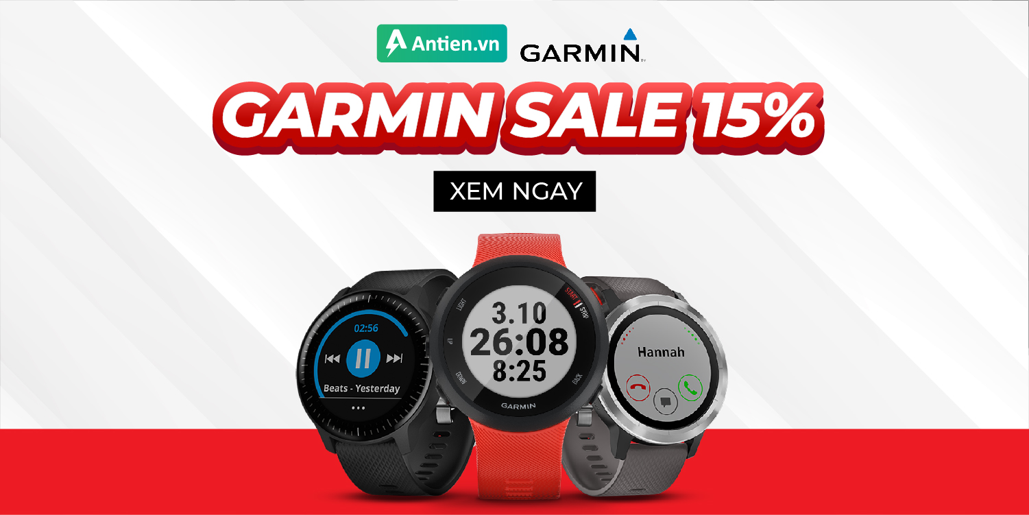 Giảm 15% đồng hồ Garmin - Mừng chiến thắng 30-4